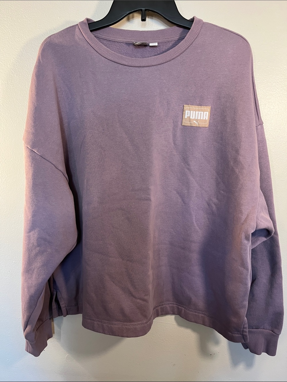 Puma Lavender Crewneck Sweatshirt